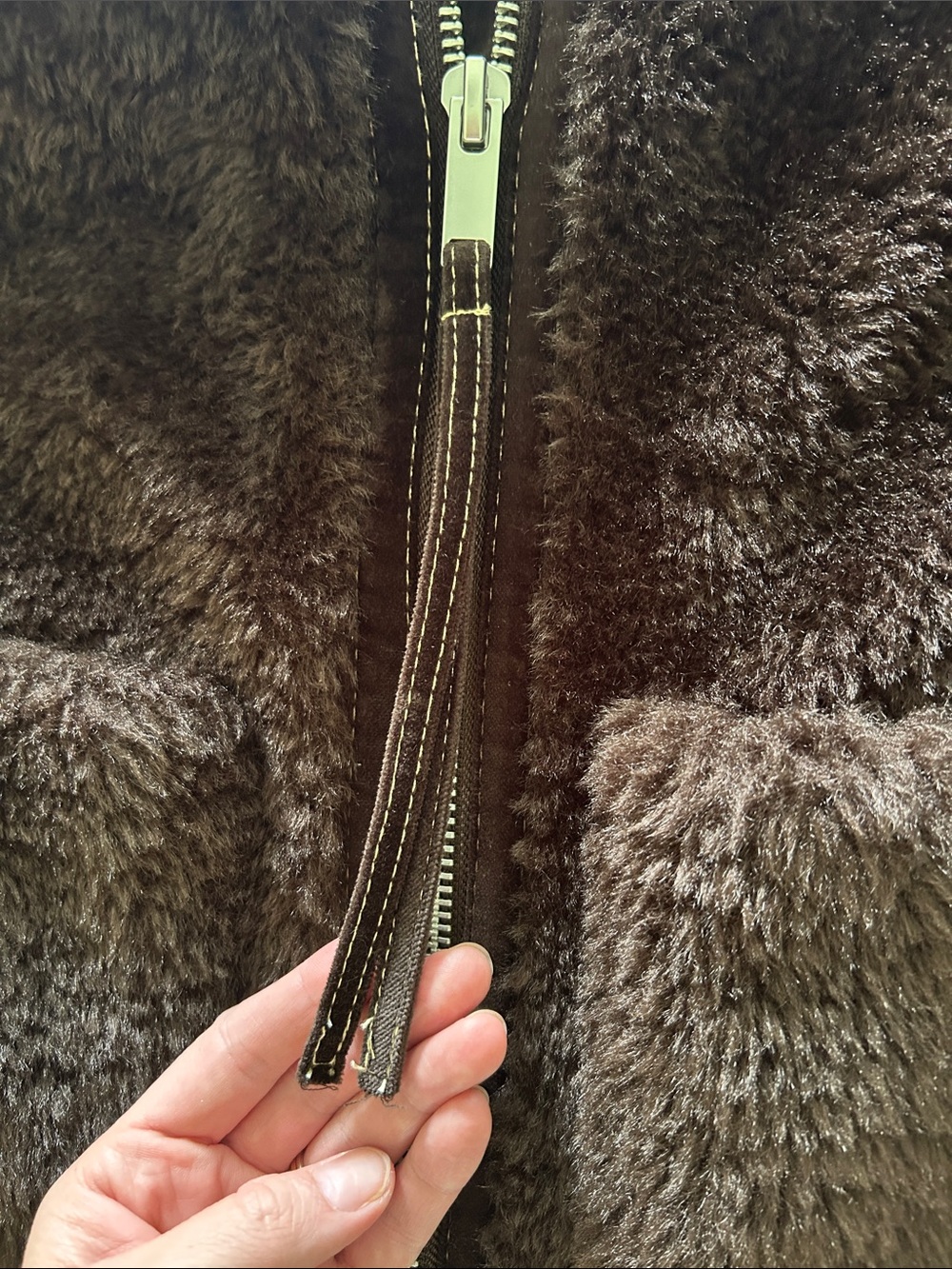Zara faux fur jacket - Picture 6 of 7